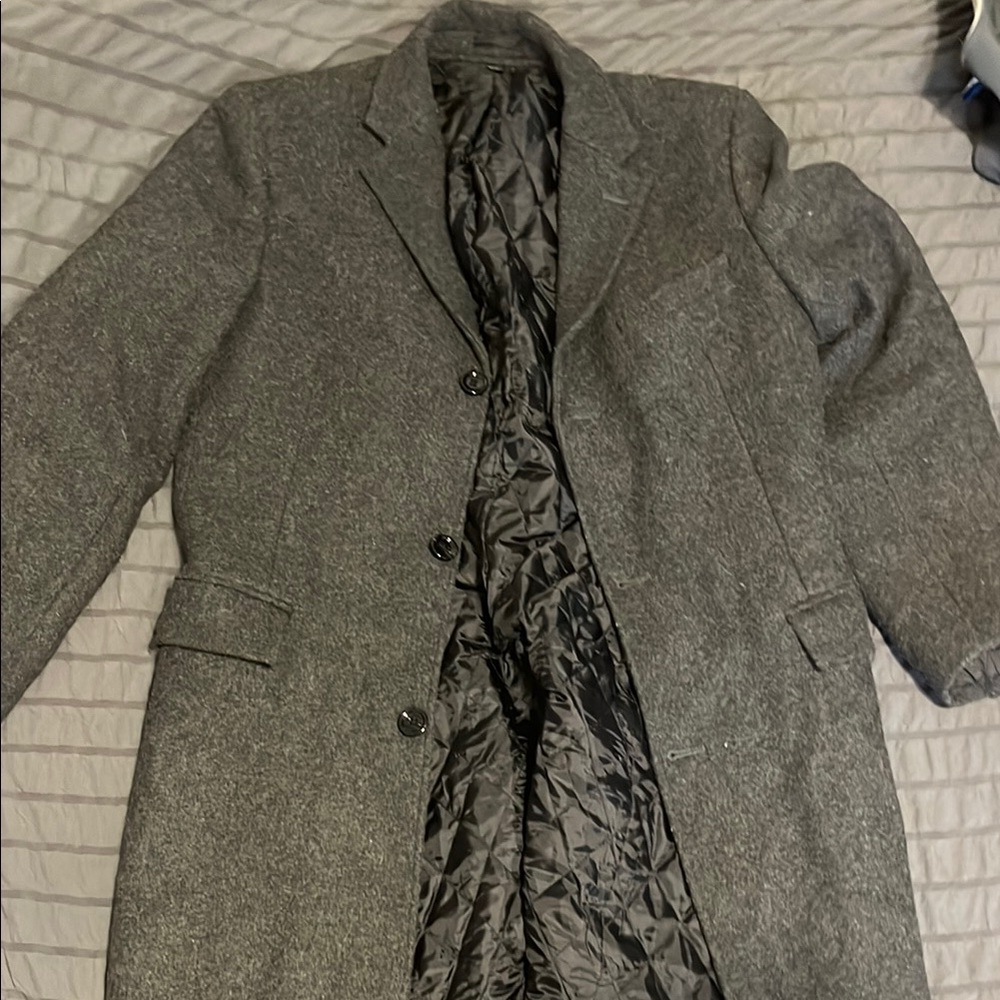 J. Crew Gray Trench Coat